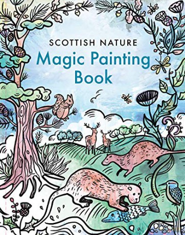 Magic Painting Book: Scottish Nature [KSIĄŻKA]