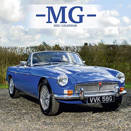 MG 2021 Calendar | Square Car Wall Calendar | 16 Month [KALENDARZ]