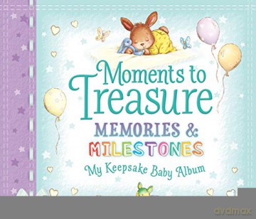 Moments to Treasure Keepsake Baby Album: Memories and Milestones - Sophie Giles [KSIĄŻKA]