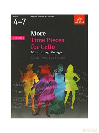 More Time Pieces for Cello - Volume 2. Sheet Music for Cello, Piano Accompaniment [KSIĄŻKA]