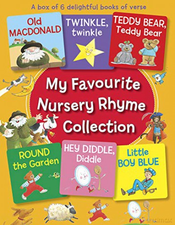 My Favourite Nursery Rhyme Collection: A Box of 6 Delightful Books of Verse: A Box of Six Delightful Books of Verse - Jan Lewis [KSIĄŻKA]
