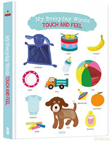 My First Touch and Feel: Everyday Words - Virgini Graire [KSIĄŻKA]