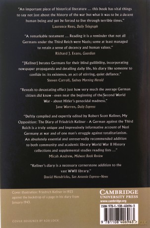 My Opposition: The Diary of Friedrich Kellner - A German against the Third Reich - Friedrich Kellner [KSIĄŻKA]