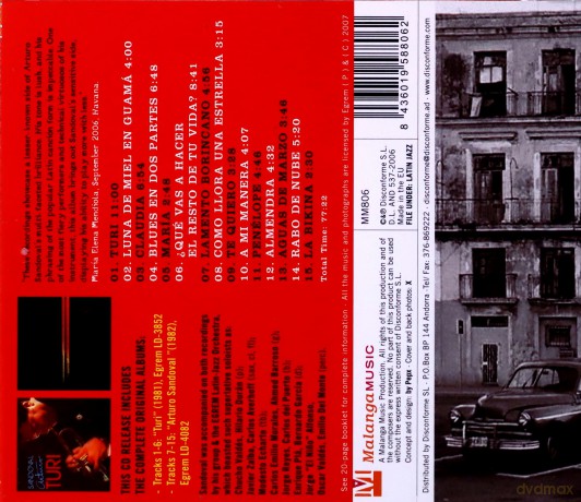 Arturo Sandoval: And The Latin Jazz Orchestra [CD]