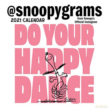 Peanuts 2021 Mini Wall Calendar: Do Your Happy Dance [KSIĄŻKA]