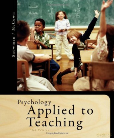 Psychology Applied to Teaching - Jack Snowman [KSIĄŻKA]