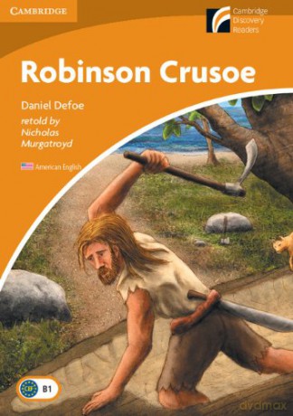 Robinson Crusoe Level 4 Intermediate American English (Cambridge Discovery Readers: Level 4) - Nicholas Murgatroyd [KSIĄŻKA]