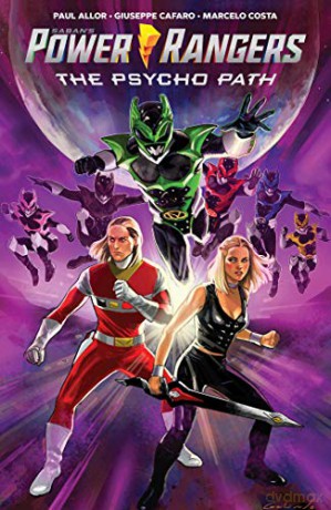 Saban's Power Rangers Original Graphic Novel: The Psycho Path (Mighty Morphin Power Rangers) - Paul Allor [KSIĄŻKA]
