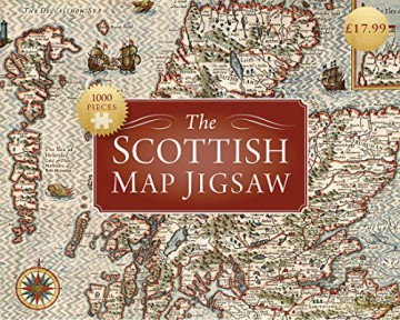 Scottish Map Jigsaw - John Speed [KSIĄŻKA]