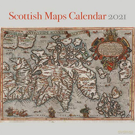 Scottish Maps Calendar 2021 (Calendars 2021) - National Library of Scotland [KSIĄŻKA]