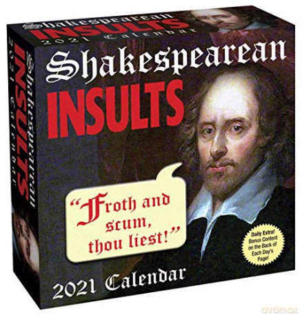 Shakespearean Insults 2021 Day-to-Day Calendar [KSIĄŻKA]