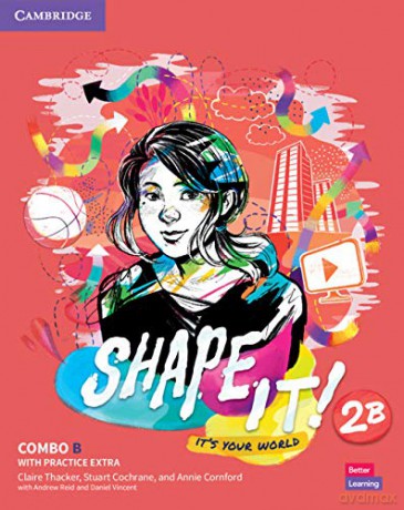 Shape It! Level 2 Combo B Student's Book and Workbook with Practice Extra (New Lower Secondary Courses) - Claire Thacker [KSIĄŻKA]