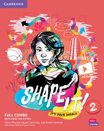 Shape It! Level 2 Full Combo Student's Book and Workbook with Practice Extra (New Lower Secondary Courses) - Claire Thacker [KSIĄŻKA]