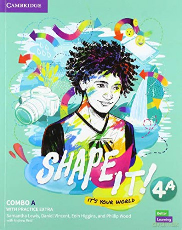 Shape It! Level 4 Combo A Student's Book and Workbook with Practice Extra (New Lower Secondary Courses) - Samantha Lewis [KSIĄŻKA]