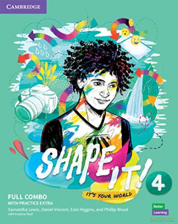 Shape It! Level 4 Full Combo Student's Book and Workbook with Practice Extra (New Lower Secondary Courses) - Samantha Lewis [KSIĄŻKA]