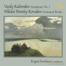 The USSR Symphony Orchestra, Evgeni  Svetlanov: Vasily Sergeyevich Kalinnikov: Symphony No. 1 in G minor; Nikolai Rimsky-Korsakov: Orchestral Works [CD]