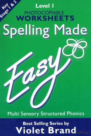 Spelling Made Easy: Level 1 Photocopiable Worksheets - Violet Brand [KSIĄŻKA]