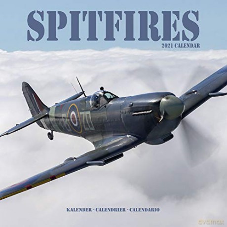 Spitfires 2021 Calendar (Square) [KSIĄŻKA]