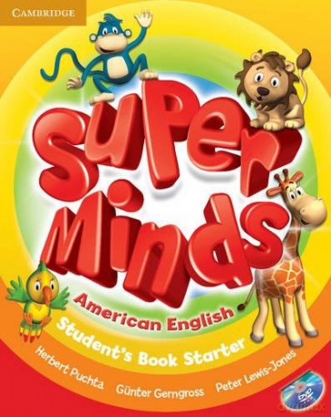 Super Minds American English Starter Student's Book with DVD-ROM - Herbert Puchta [KSIĄŻKA]