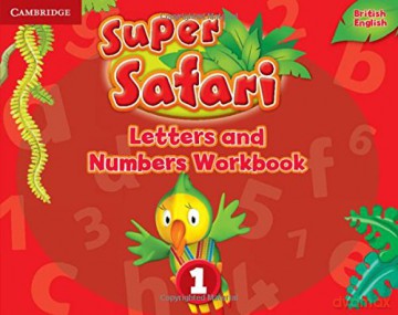 Super Safari Level 1 Letters and Numbers Workbook (Super Minds) [KSIĄŻKA]