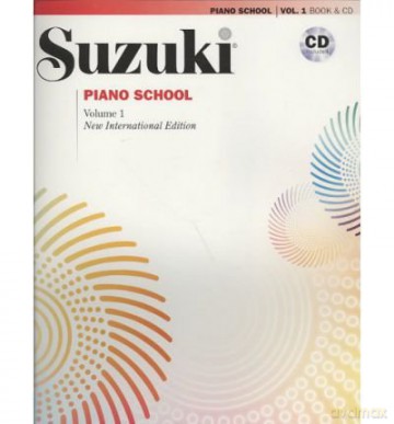 Suzuki Piano School Volume 1 - DR. SHINICHI SUZUKI [KSIĄŻKA]