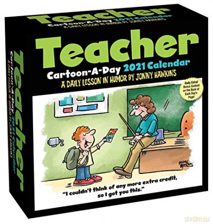 Teacher Cartoon-A-Day 2021 Calendar: A Daily Lesson in Humor [KSIĄŻKA]