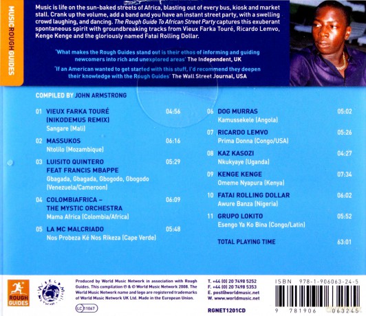 Różni Wykonawcy - Rough Guide: The Rough Guide To African Street Party [CD]