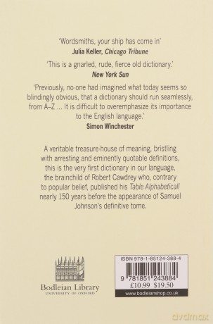 The First English Dictionary 1604: Robert Cawdrey's 'A Table Alphabeticall' - Robert Cawdrey [KSIĄŻKA]