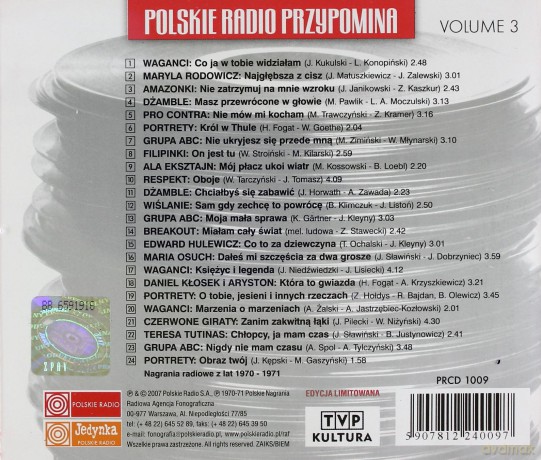 Różni wykonawcy: Discorama. Polskie Radio Przypomina, volume 3 [CD]