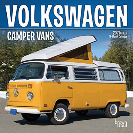 Volkswagen Camper Vans 2021 Calendar [KALENDARZ]