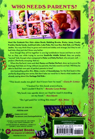 Welcome to Smellville (Garbage Pail Kids Book 1) - R. L. Stine [KSIĄŻKA]