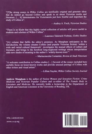 Wilkie Collins: Interdisciplinary Essays - Andrew Mangham [KSIĄŻKA]