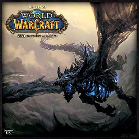 World of Warcraft 2021 12 x 12 Inch Monthly Square Wall Calendar, Video Game Blizzard Entertainment WoW: Original BrownTrout-Kalender Mehrsprachig Kalender [KALENDARZ]