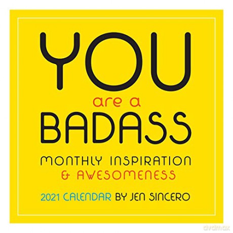You Are a Badass 2021 Wall Calendar [KALENDARZ]