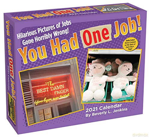 You Had One Job 2021 Day-to-Day Calendar [KSIĄŻKA]