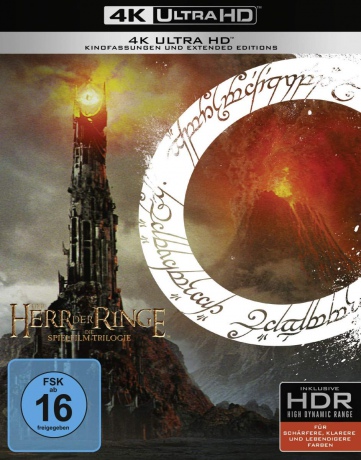 Władca Pierścieni Trylogia [BOX] [9xBlu-Ray 4K]