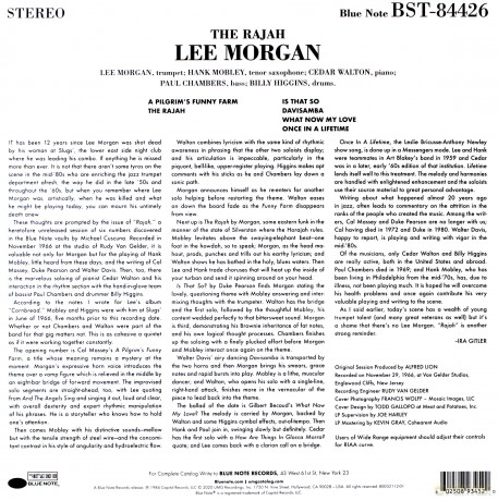 Lee Morgan: The Rajah (Tone Poet) [Winyl]