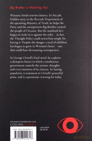 1984 Nineteen Eighty-Four: The international best-selling classic from the author of Animal Farm (Collins Classics) - George Orwell [KSIĄŻKA]