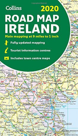 2020 Collins Map of Ireland [KSIĄŻKA]