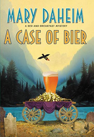 A Case of Bier (Bed-And-Breakfast Mysteries (Hardcover)): A Bed-And-Breakfast Mystery - Mary Daheim [KSIĄŻKA]
