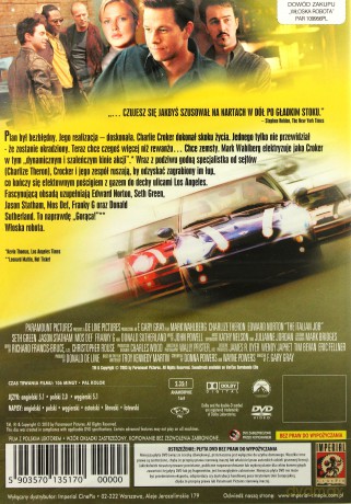 Włoska robota (2003) (polski lektor) [DVD]