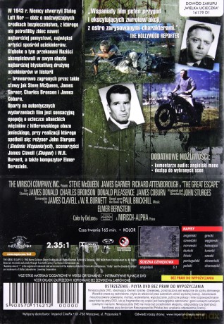 Wielka ucieczka [DVD]