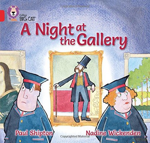 A Night at the Gallery: Band 02A/Red A (Collins Big Cat) - Paul Shipton [KSIĄŻKA]