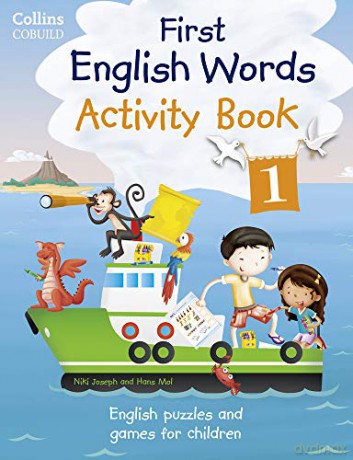 Activity Book 1: Age 3-7 (Collins First English Words) [KSIĄŻKA]
