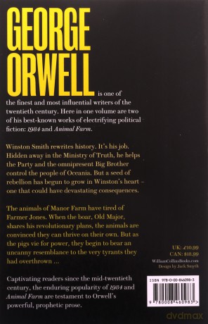 Animal Farm and 1984 Nineteen Eighty-Four: The international best-selling classic - George Orwell [KSIĄŻKA]