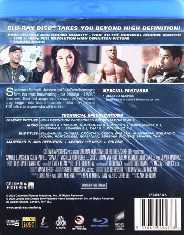 S.W.A.T. (polski lektor) [Blu-Ray]