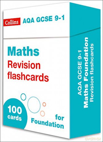 AQA GCSE 9-1 Maths Foundation Revision Cards: For the 2022 exams (Collins GCSE Grade 9-1 Revision) [KSIĄŻKA]
