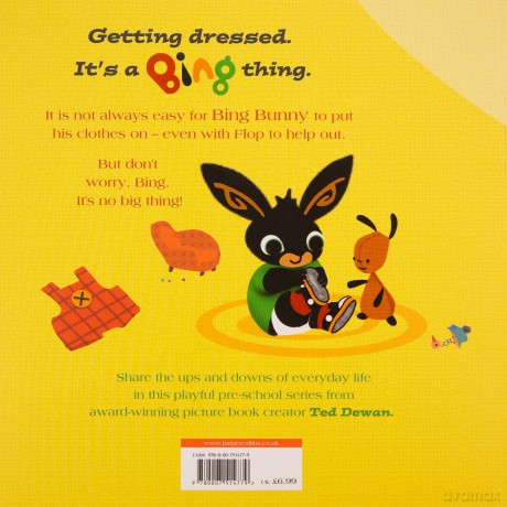 Bing: Get Dressed - Ted Dewan [KSIĄŻKA]