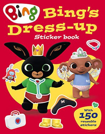 Bing's Dress-Up Sticker book [KSIĄŻKA]