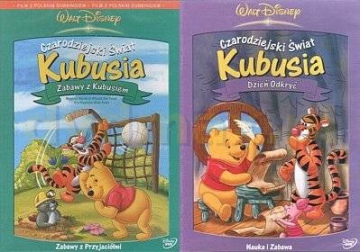 Czarodziejski świat Kubusia 3: Zabawy z Kubusiem  / Czarodziejski świat Kubusia 4: Dzień odkryć  (Disney) (Kubuś Puchatek) Pakiet [2DVD]